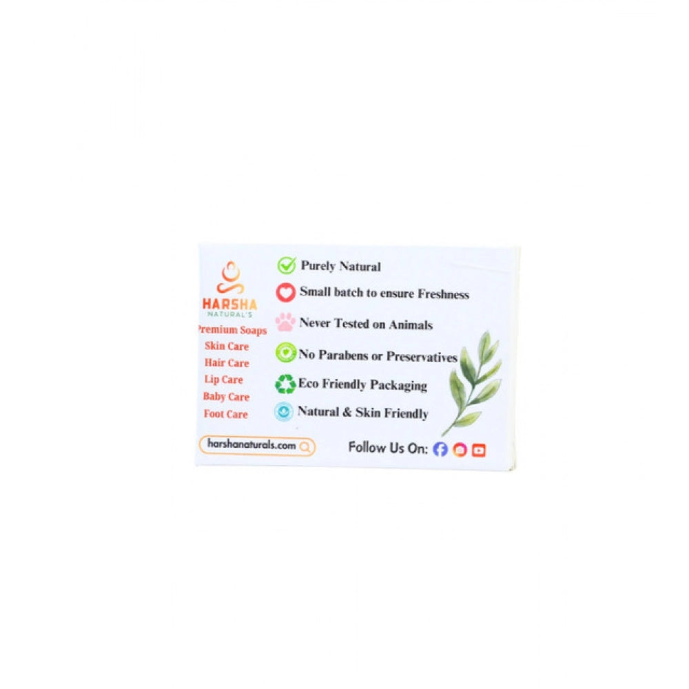 Amfyn Pack Of_2 Harsha Naturals - Orange Soap (100GM)