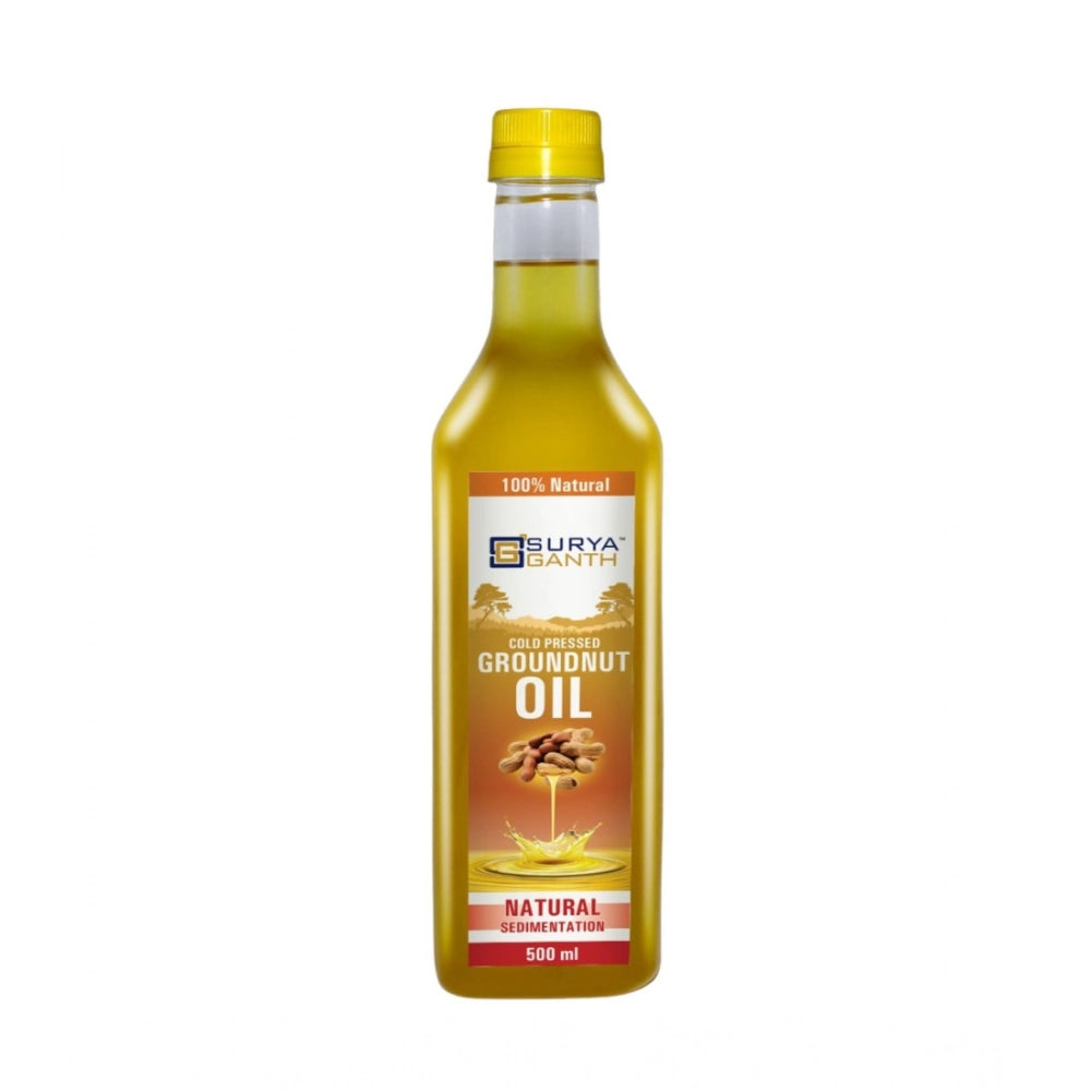 Amfyn Surya Ganth Cold Pressed Groundnut Oil (Natural Sedimentation)