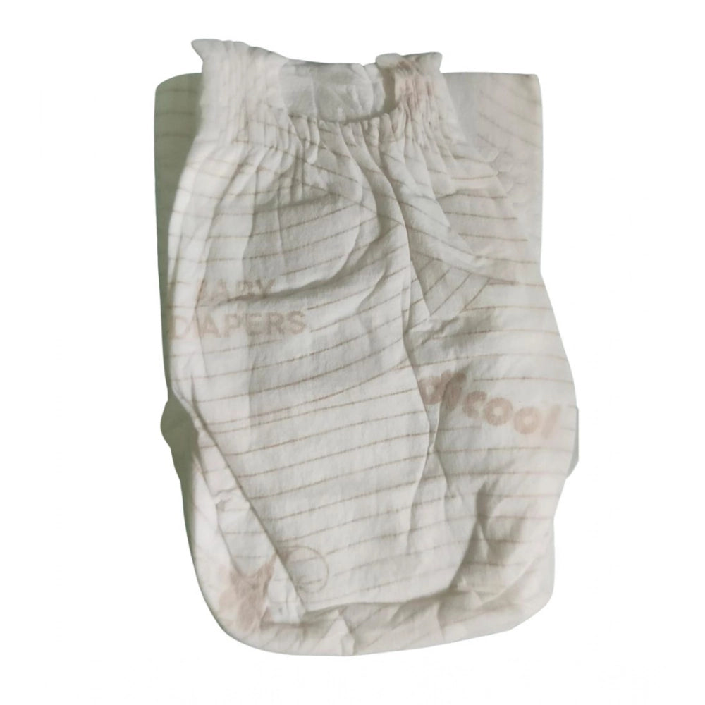 Amfyn Pack of_10 Pcs Cotton Baby Diapers (White)