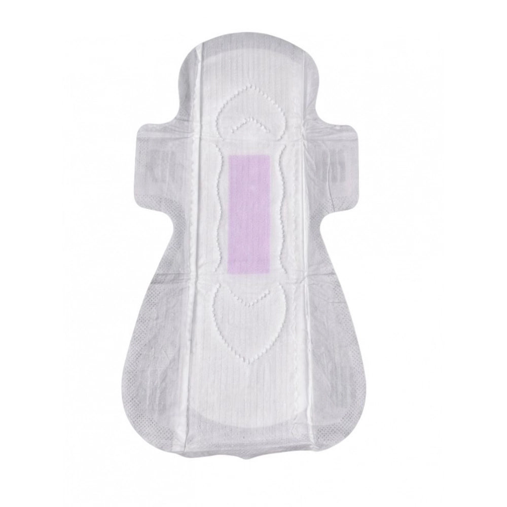 Amfyn Pack of_8 Pcs Cotton 260mm Sanitary Napkin (White)