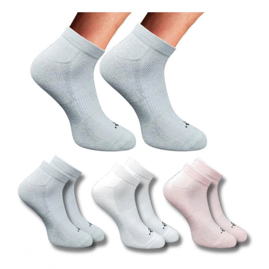 Amfyn 3_Pair Set Unisex Casual Cotton Printed Low Cut Socks (Multicolor)