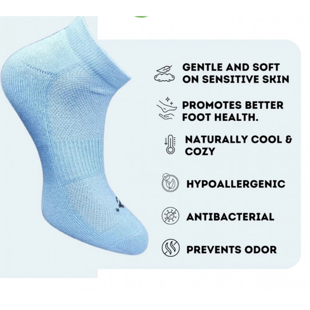 Amfyn 3_Pair Set Unisex Casual Cotton Printed Low Cut Socks (Multicolor)