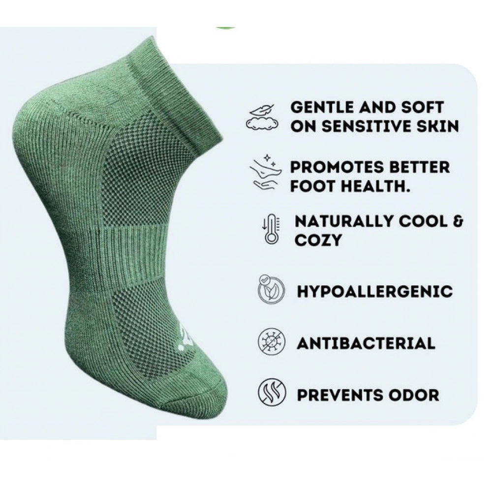 Amfyn 3_Pair Set Unisex Casual Cotton Printed Low Cut Socks (Multicolor)