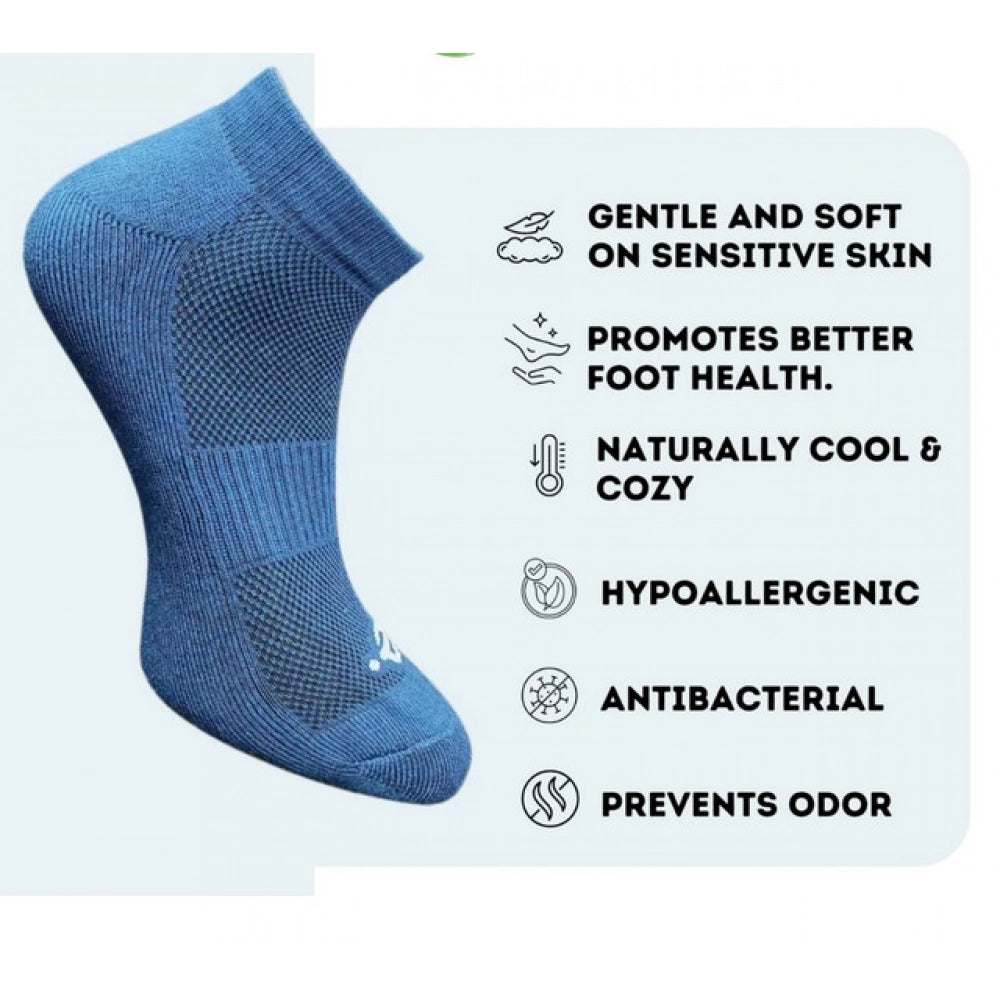 Amfyn 3_Pair Set Unisex Casual Cotton Printed Low Cut Socks (Multicolor)