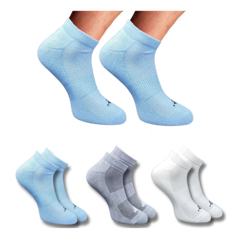 Amfyn 3_Pair Set Unisex Casual Cotton Printed Low Cut Socks (Multicolor)