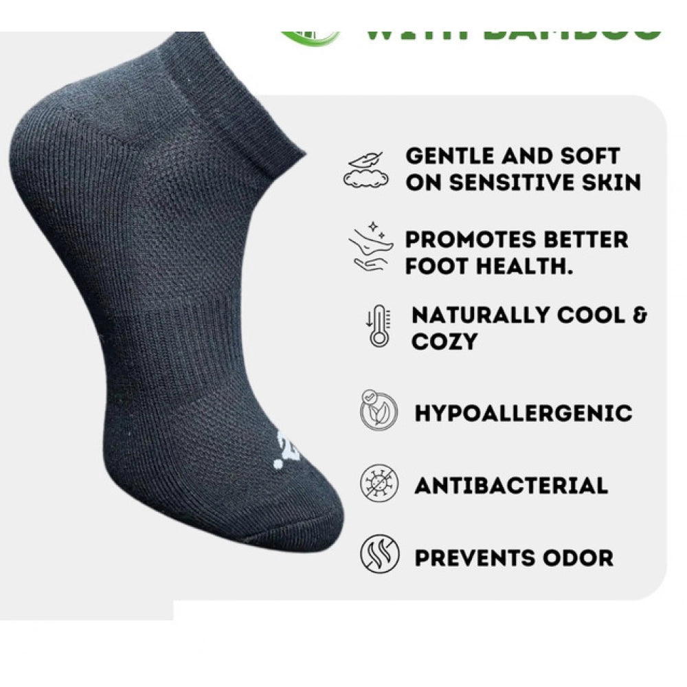 Amfyn 3_Pair Set Unisex Casual Cotton Printed Low Cut Socks (Multicolor)