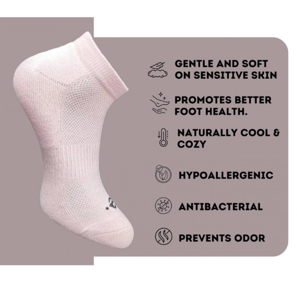 Amfyn 3_Pair Set Unisex Casual Cotton Printed Low Cut Socks (Multicolor)