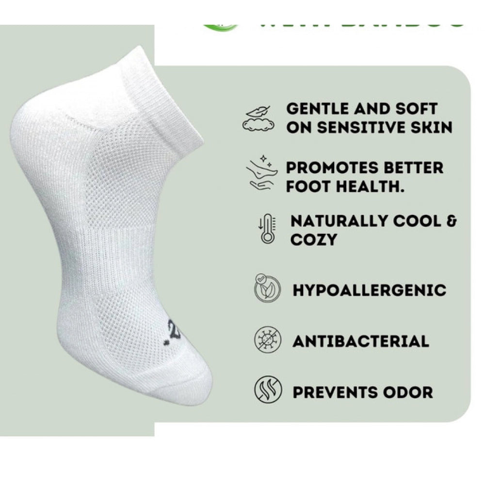 Amfyn 3_Pair Set Unisex Casual Cotton Printed Low Cut Socks (Multicolor)