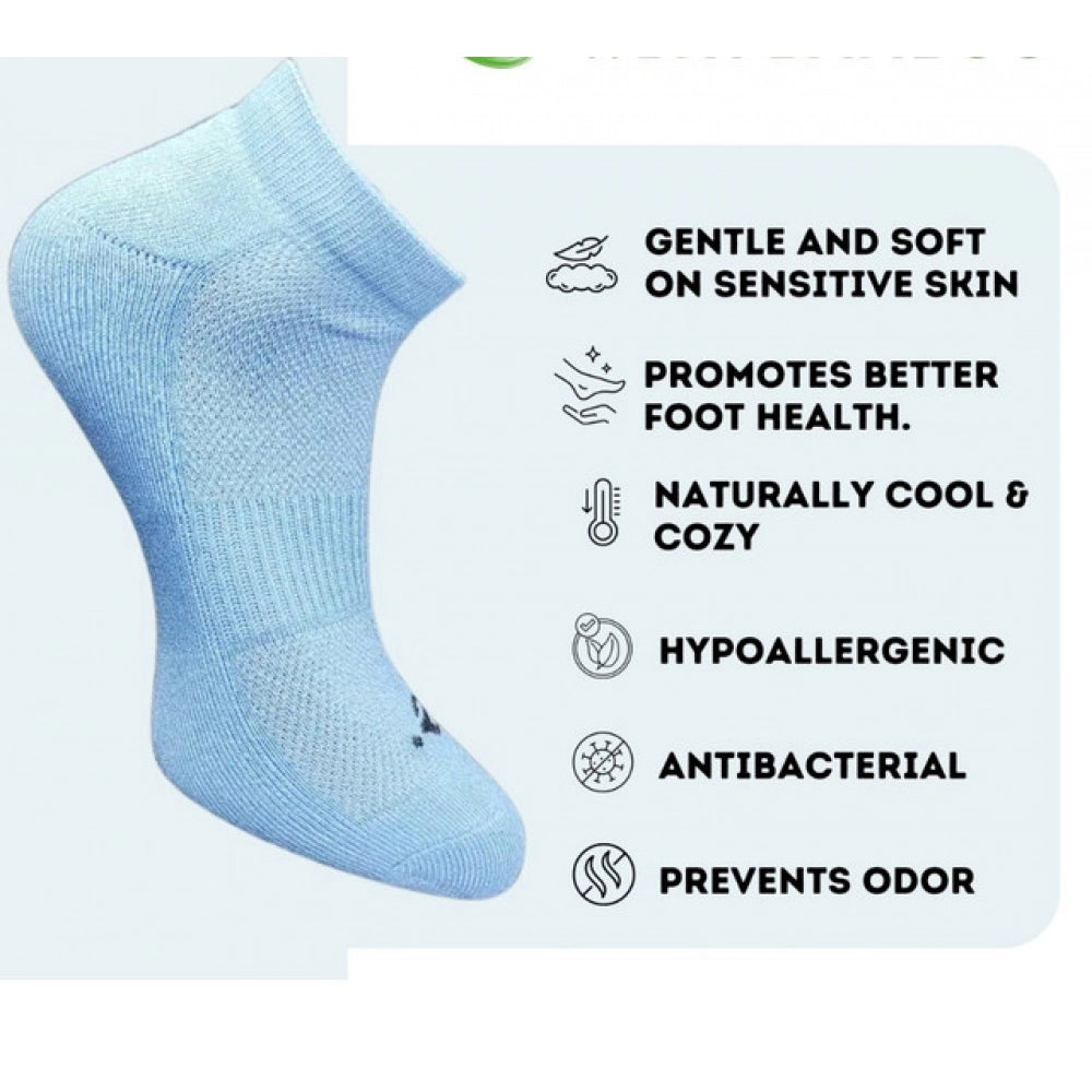 Amfyn 3_Pair Set Unisex Casual Cotton Printed Low Cut Socks (Multicolor)