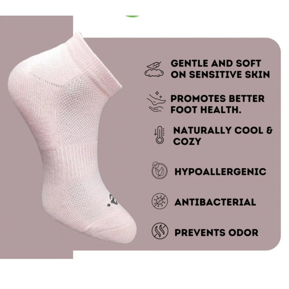 Amfyn 3_Pair Set Unisex Casual Cotton Printed Low Cut Socks (Multicolor)