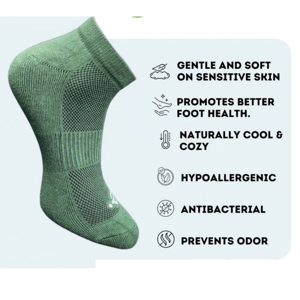 Amfyn 3_Pair Set Unisex Casual Cotton Printed Low Cut Socks (Multicolor)