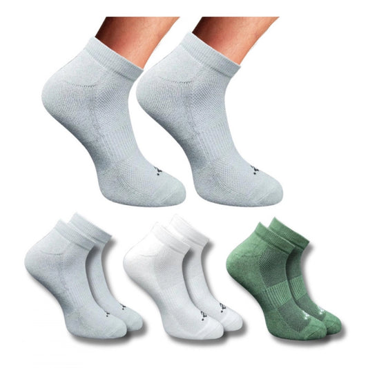 Amfyn 3_Pair Set Unisex Casual Cotton Printed Low Cut Socks (Multicolor)