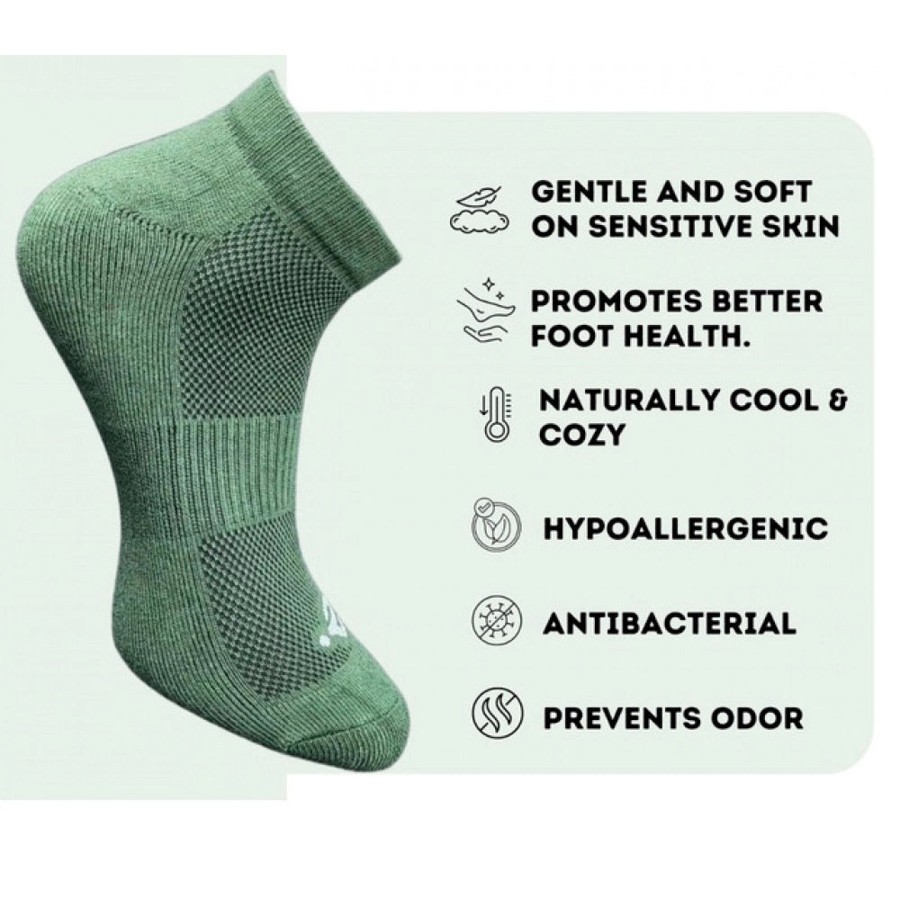 Amfyn 3_Pair Set Unisex Casual Cotton Printed Low Cut Socks (Multicolor)