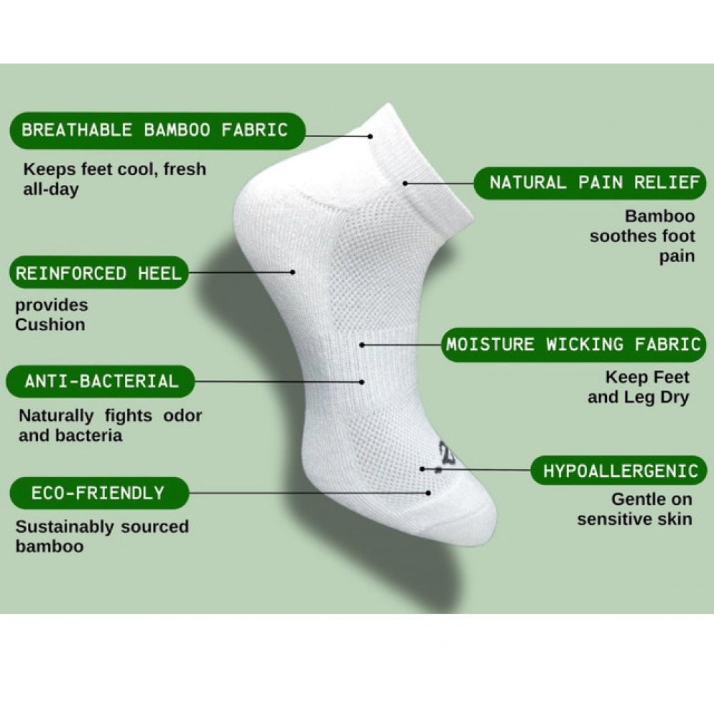 Amfyn 3_Pair Set Unisex Casual Cotton Printed Low Cut Socks (Multicolor)