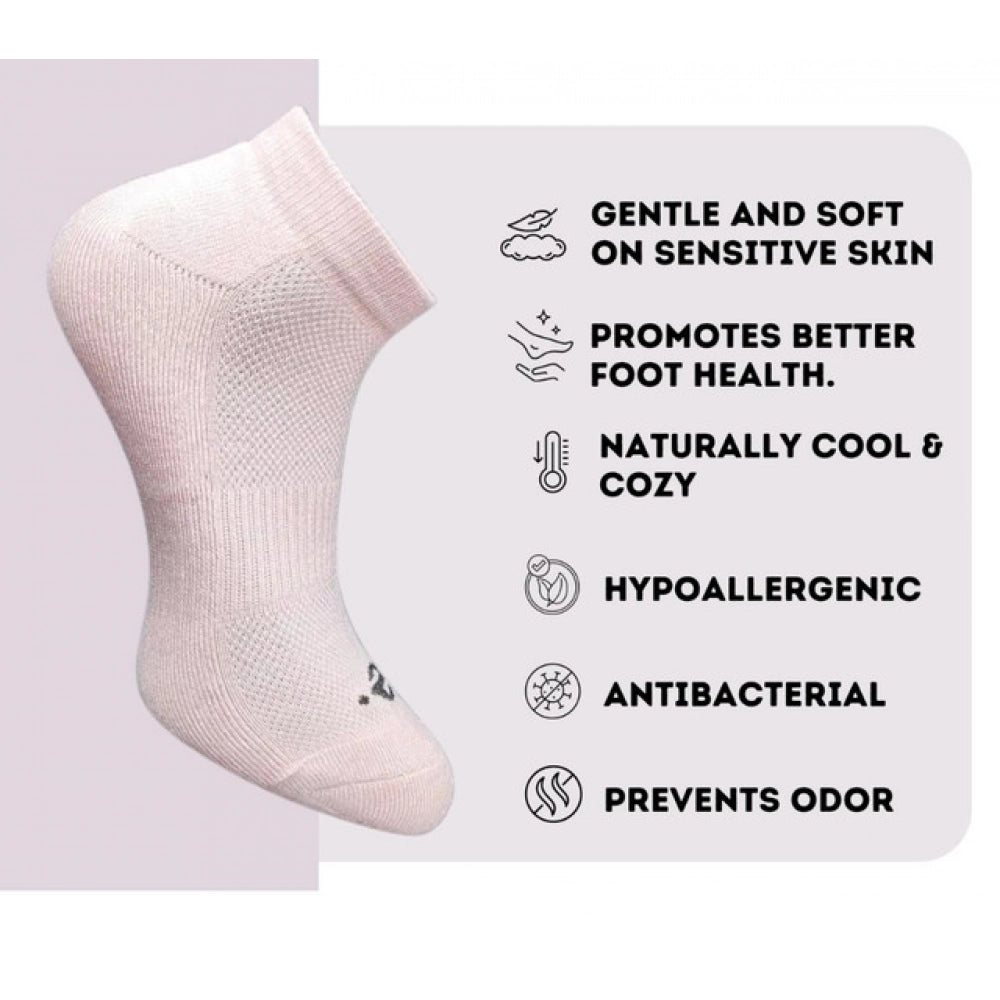 Amfyn 3_Pair Set Unisex Casual Cotton Printed Low Cut Socks (Multicolor)