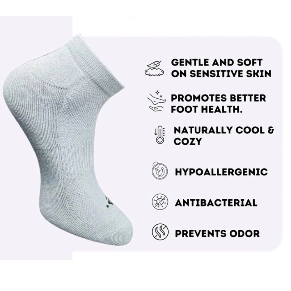 Amfyn 3_Pair Set Unisex Casual Cotton Printed Low Cut Socks (Multicolor)