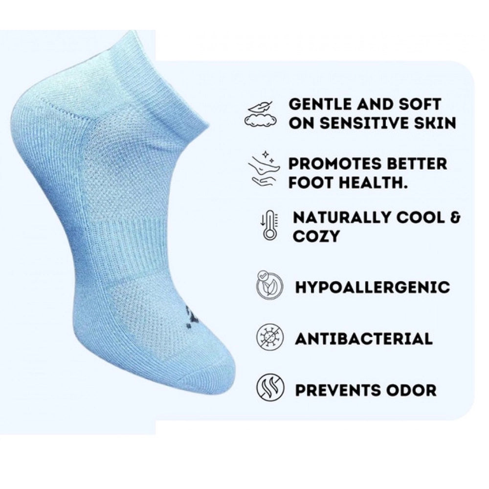 Amfyn 3_Pair Set Unisex Casual Cotton Printed Low Cut Socks (Multicolor)