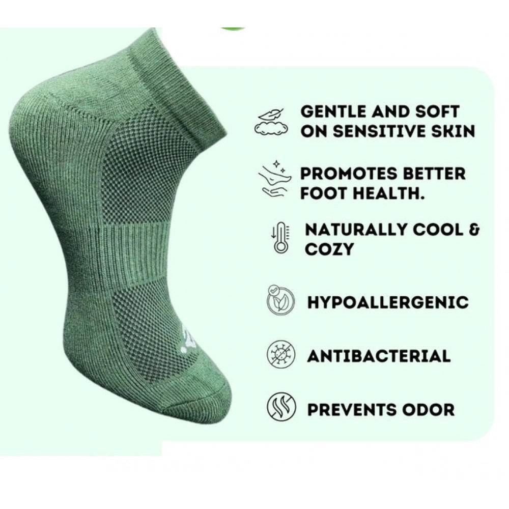 Amfyn 3_Pair Set Unisex Casual Cotton Printed Low Cut Socks (Multicolor)