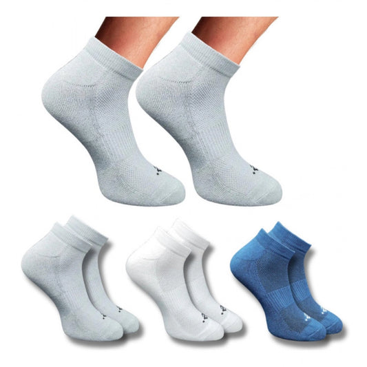 Amfyn 3_Pair Set Unisex Casual Cotton Printed Low Cut Socks (Multicolor)