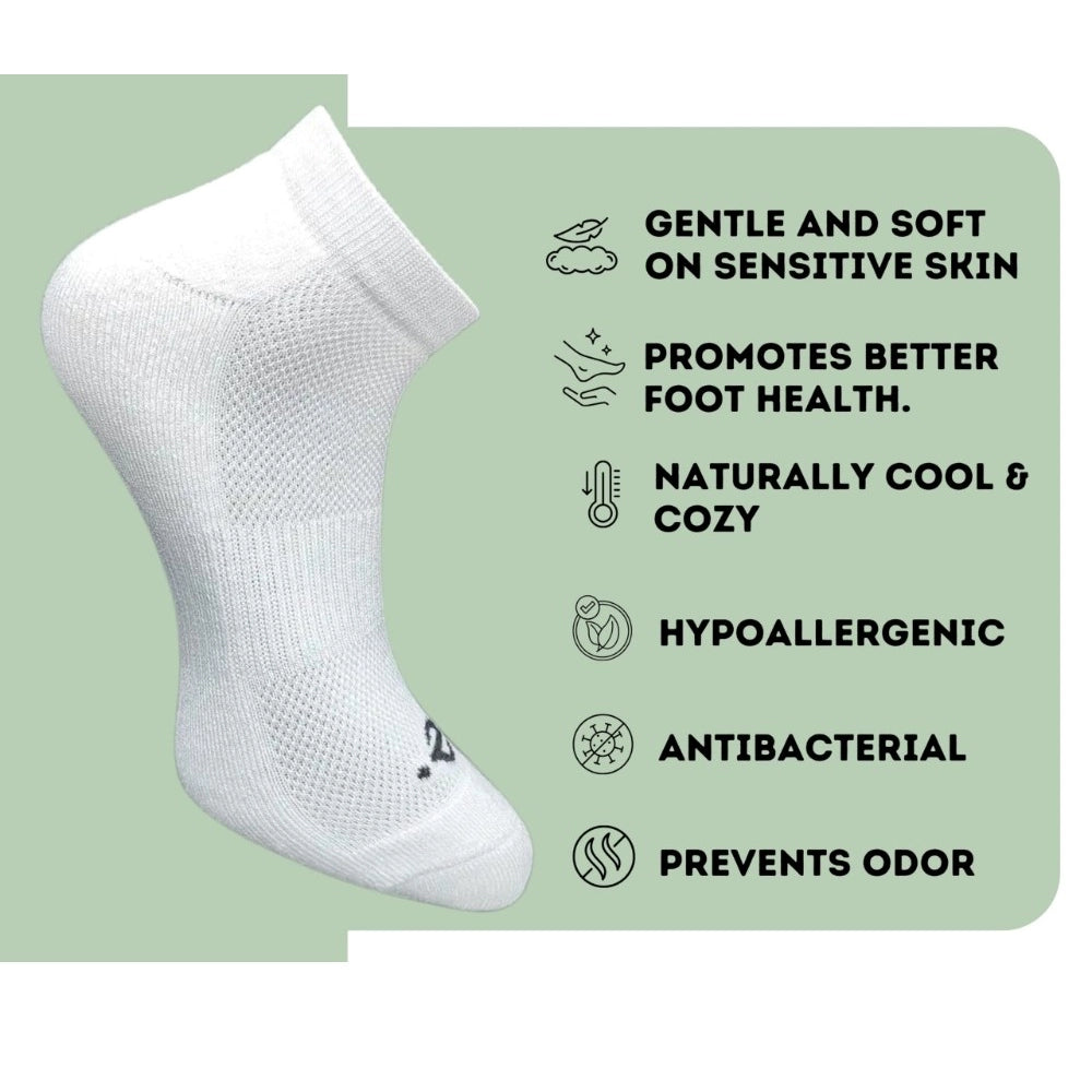 Amfyn 3_Pair Set Unisex Casual Cotton Printed Low Cut Socks (Multicolor)