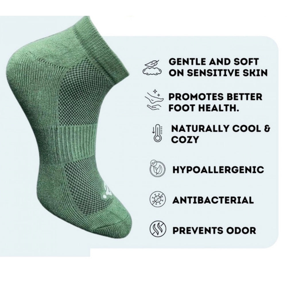 Amfyn 3_Pair Set Unisex Casual Cotton Printed Low Cut Socks (Multicolor)
