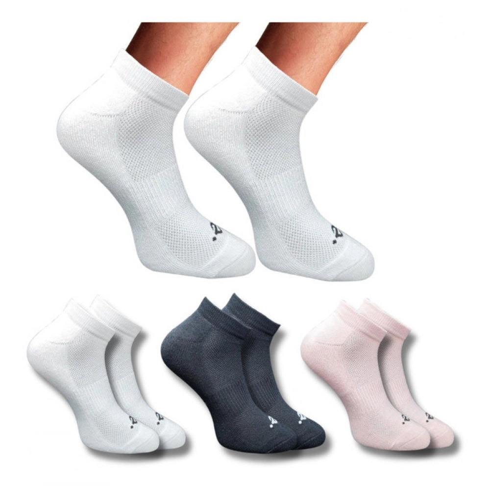 Amfyn 3_Pair Set Unisex Casual Cotton Printed Low Cut Socks (Multicolor)
