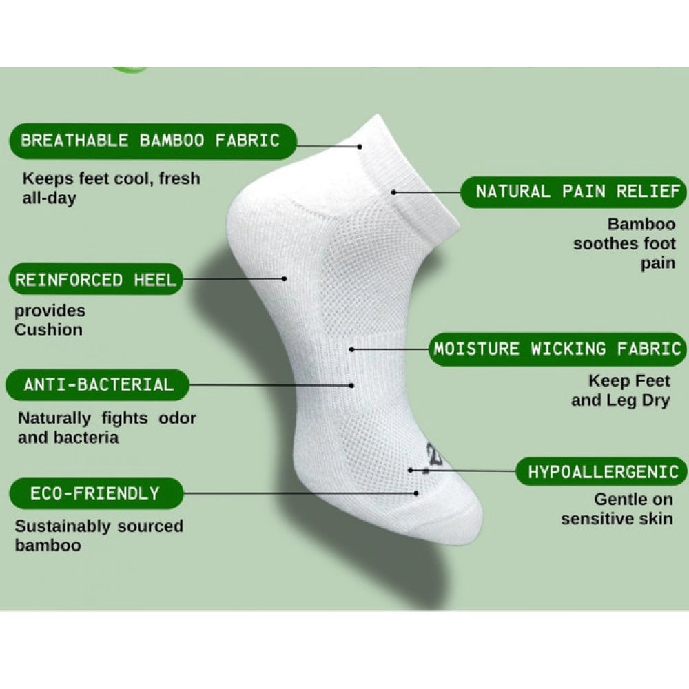 Amfyn 3_Pair Set Unisex Casual Cotton Printed Low Cut Socks (Multicolor)
