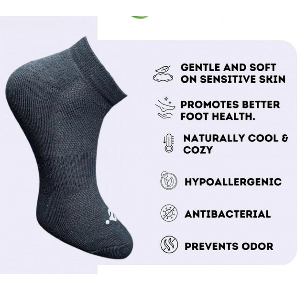Amfyn 3_Pair Set Unisex Casual Cotton Printed Low Cut Socks (Multicolor)