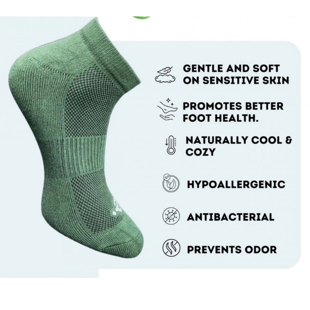 Amfyn 3_Pair Set Unisex Casual Cotton Printed Low Cut Socks (Multicolor)