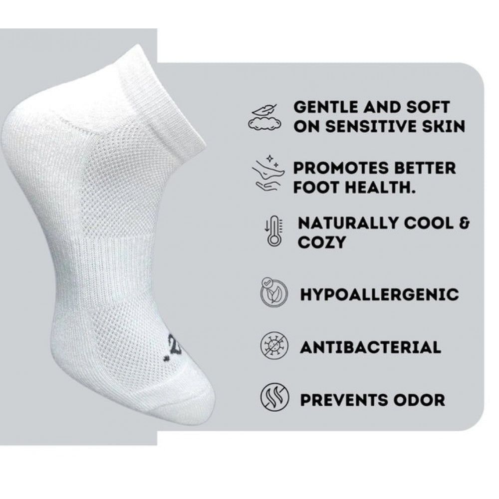 Amfyn 3_Pair Set Unisex Casual Cotton Printed Low Cut Socks (Multicolor)