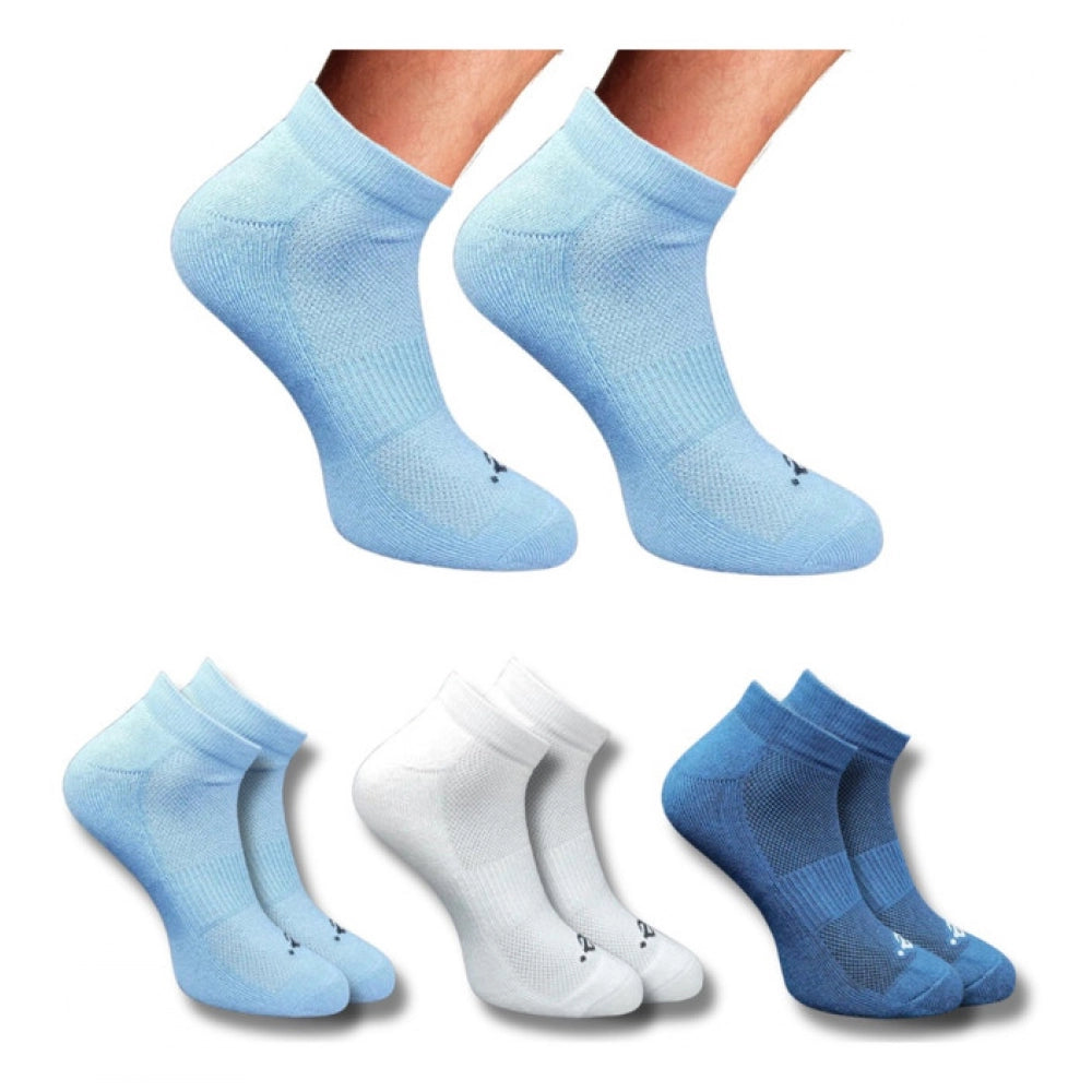 Amfyn 3_Pair Set Unisex Casual Cotton Printed Low Cut Socks (Multicolor)
