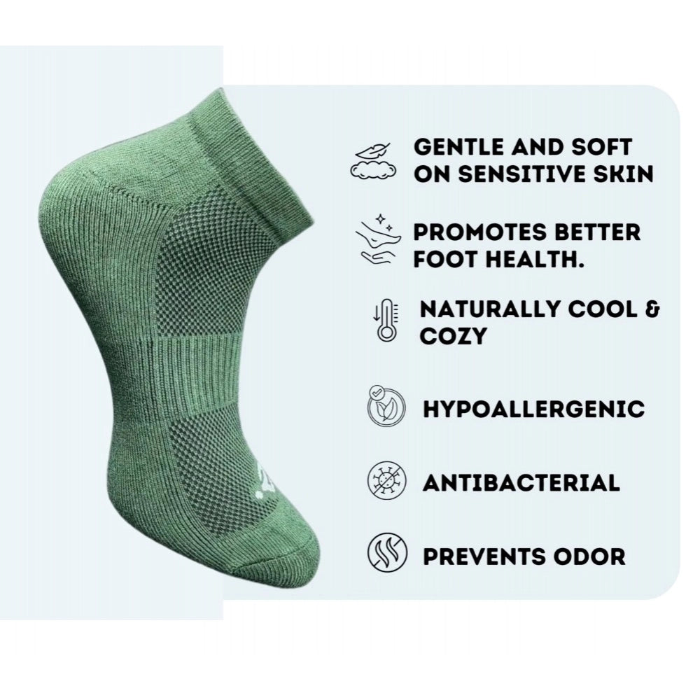 Amfyn 3_Pair Set Unisex Casual Cotton Printed Low Cut Socks (Multicolor)