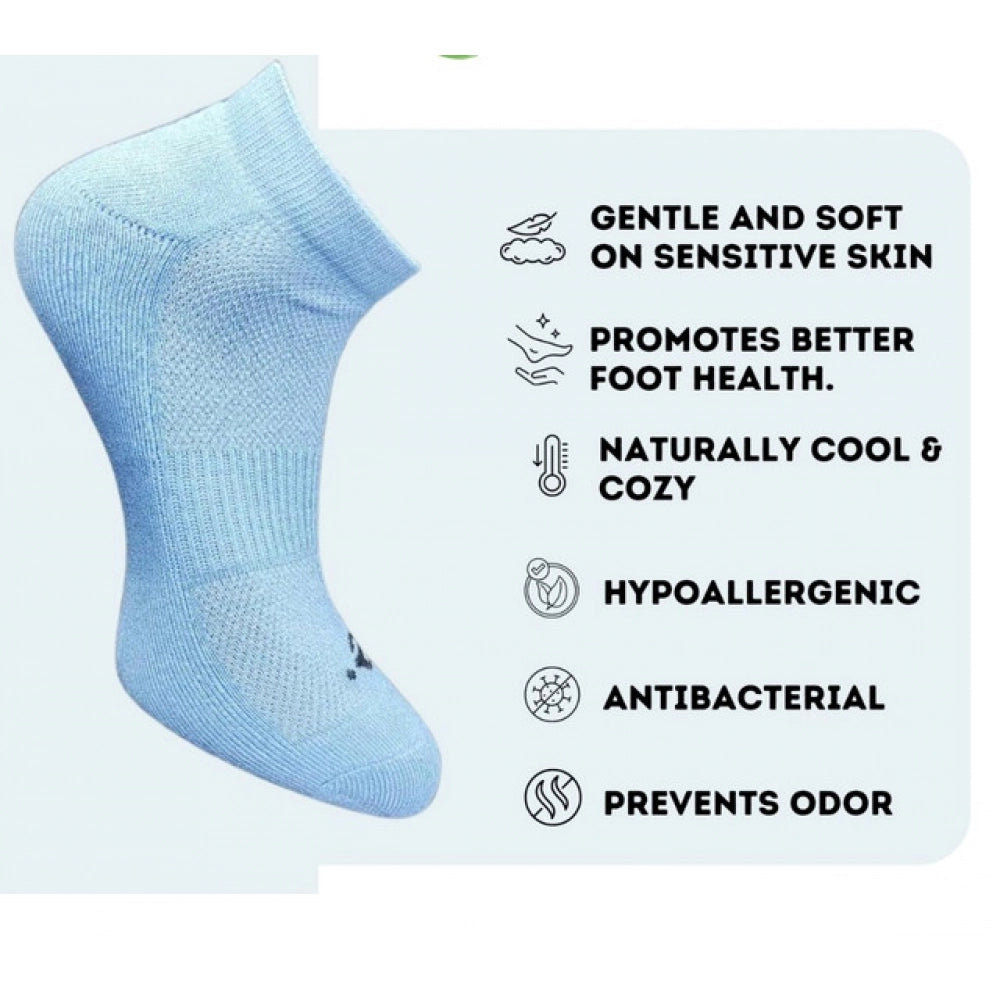 Amfyn 3_Pair Set Unisex Casual Cotton Printed Low Cut Socks (Multicolor)
