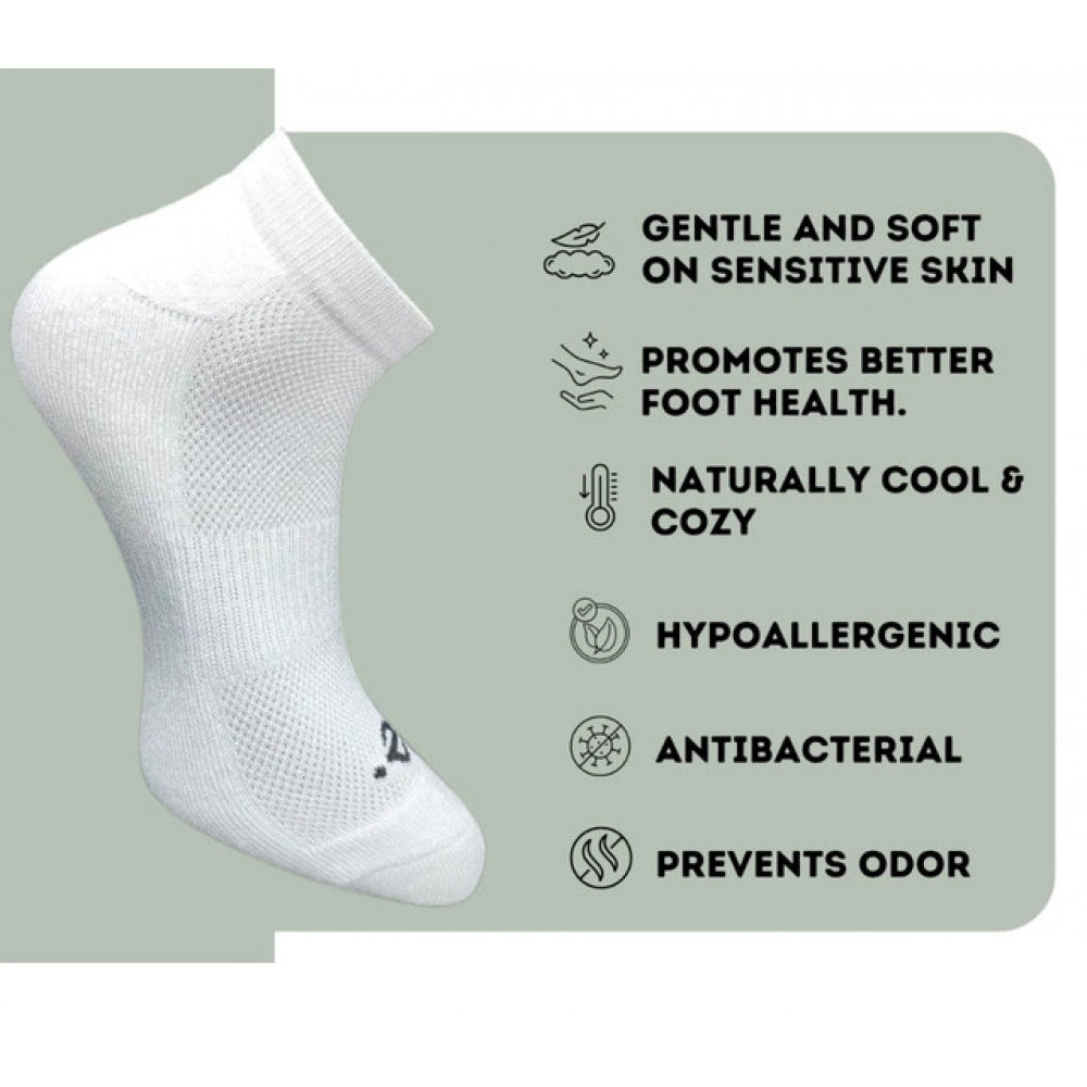 Amfyn 3_Pair Set Unisex Casual Cotton Printed Low Cut Socks (Multicolor)