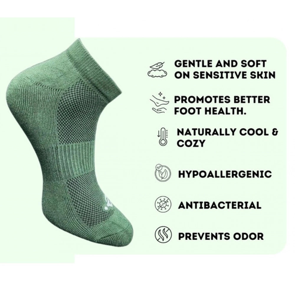 Amfyn 3_Pair Set Unisex Casual Cotton Printed Low Cut Socks (Multicolor)