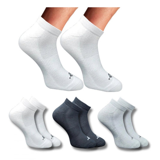 Amfyn 3_Pair Set Unisex Casual Cotton Printed Low Cut Socks (Multicolor)