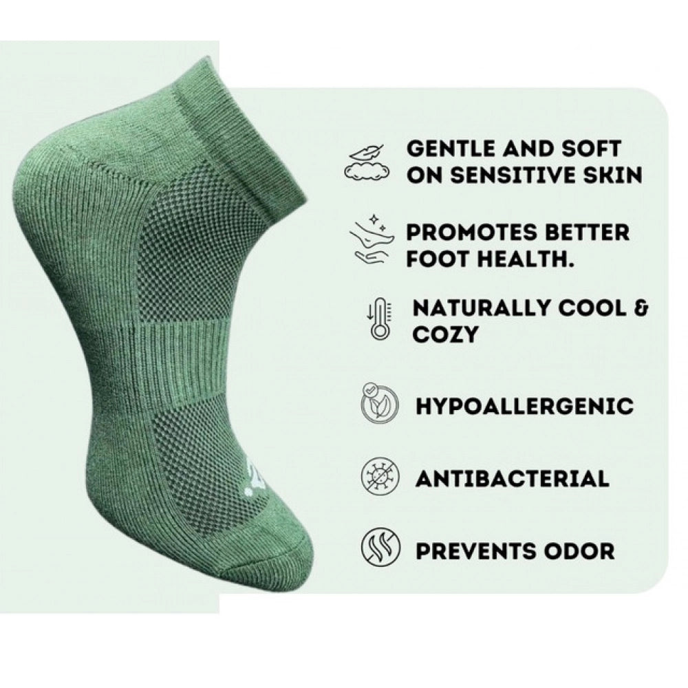 Amfyn 3_Pair Set Unisex Casual Cotton Printed Low Cut Socks (Multicolor)