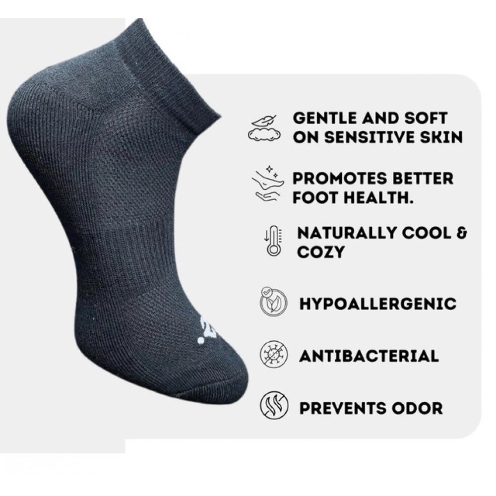 Amfyn 3_Pair Set Unisex Casual Cotton Printed Low Cut Socks (Multicolor)