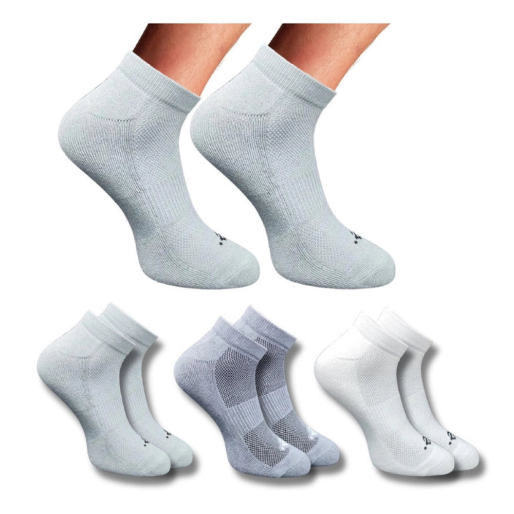 Amfyn 3_Pair Set Unisex Casual Cotton Printed Low Cut Socks (Multicolor)