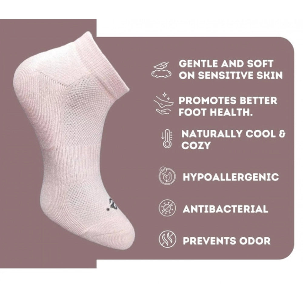 Amfyn 3_Pair Set Unisex Casual Cotton Printed Low Cut Socks (Multicolor)