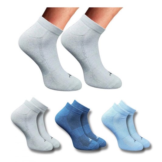 Amfyn 3_Pair Set Unisex Casual Cotton Printed Low Cut Socks (Multicolor)