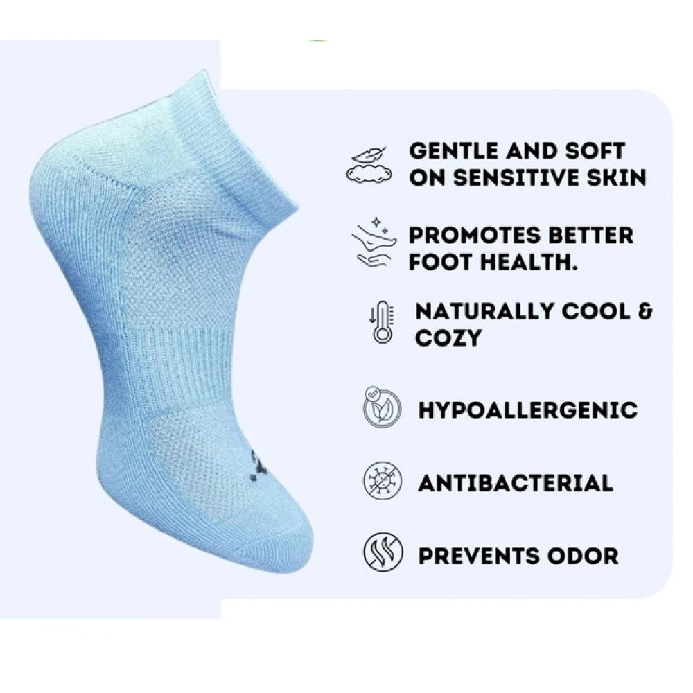 Amfyn 3_Pair Set Unisex Casual Cotton Printed Low Cut Socks (Multicolor)