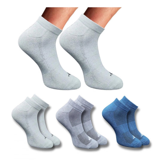 Amfyn 3_Pair Set Unisex Casual Cotton Printed Low Cut Socks (Multicolor)