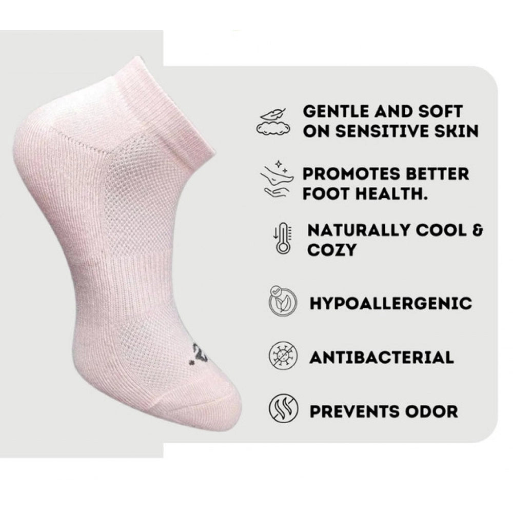 Amfyn 3_Pair Set Unisex Casual Cotton Printed Low Cut Socks (Multicolor)