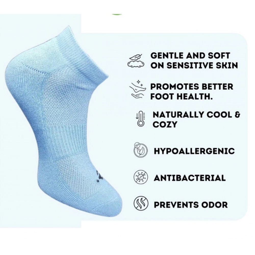 Amfyn 3_Pair Set Unisex Casual Cotton Printed Low Cut Socks (Multicolor)