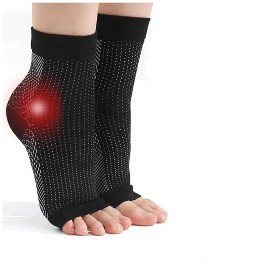 Amfyn  3_Pair Set Unisex Casual Cotton Printed Ankle Length Support Socks (Multicolor)