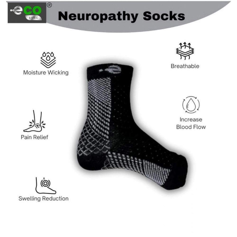 Amfyn  3_Pair Set Unisex Casual Cotton Printed Ankle Length Support Socks (Multicolor)