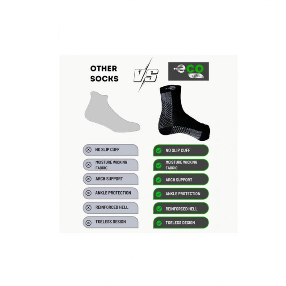 Amfyn  3_Pair Set Unisex Casual Cotton Printed Ankle Length Support Socks (Multicolor)