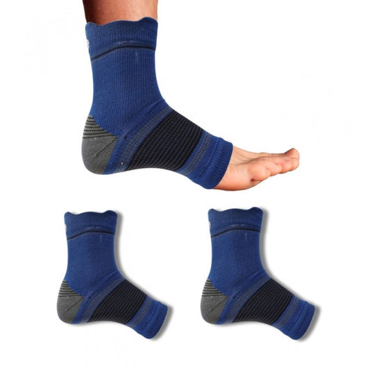 Amfyn  3_Pair Set Unisex Casual Cotton Printed Ankle Length Support Socks (Multicolor)