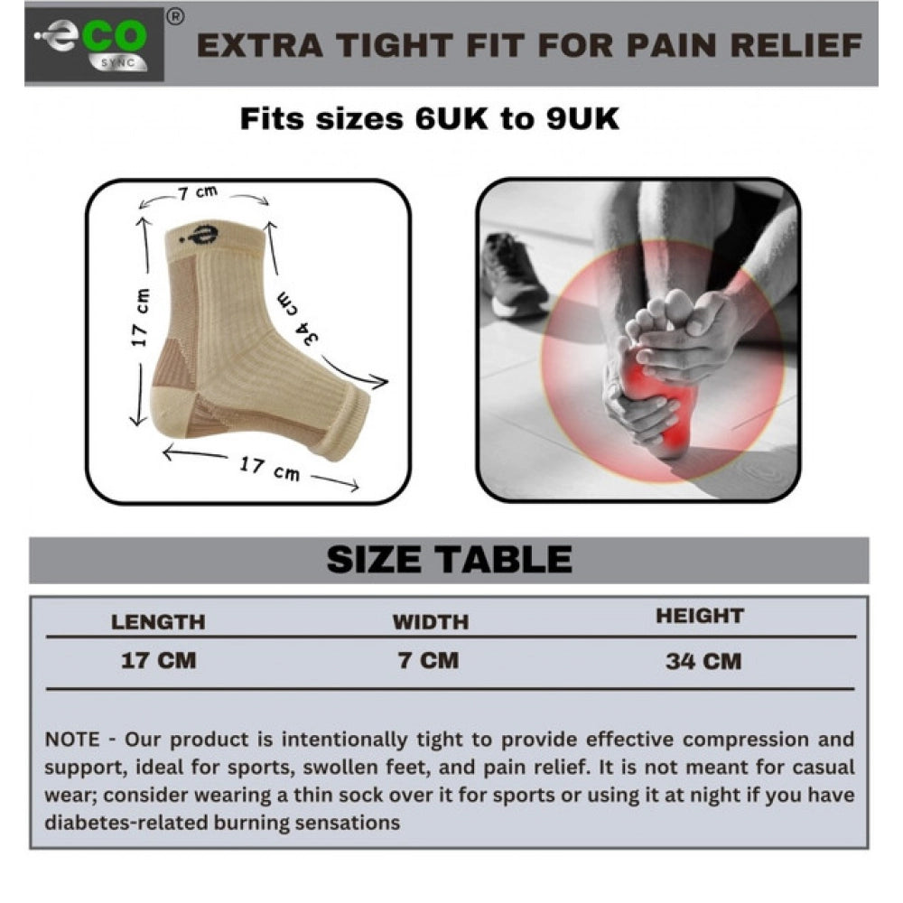 Amfyn  3_Pair Set Unisex Casual Cotton Printed Ankle Length Support Socks (Multicolor)